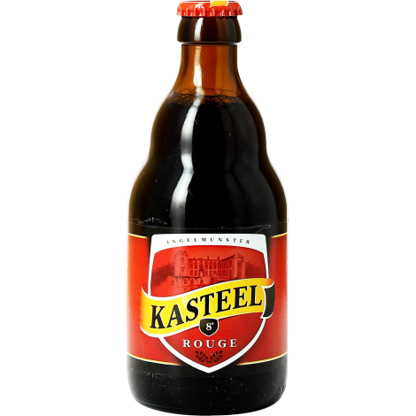 Bia Kasteel Rouge 8% Bỉ – chai 330ml