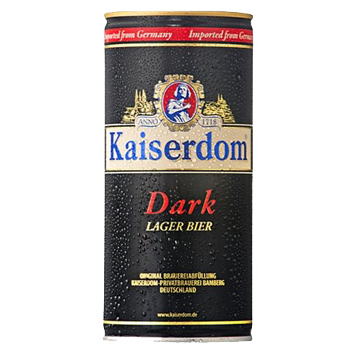 Bia Kaiserdom Dark Lager 4,7% Đức – 12 lon 1 lít