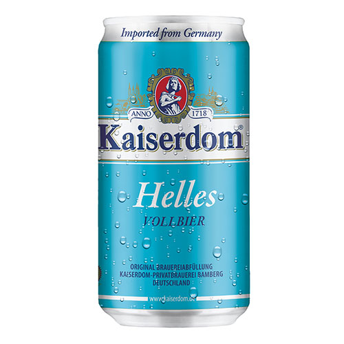 Bia Kaiserdom Helles Vollbier 4.9% Đức lon 250ml