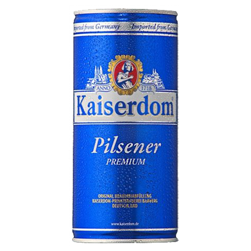 Bia Kaiserdom Pilsener 4,8% Đức – 12 lon 1 lít