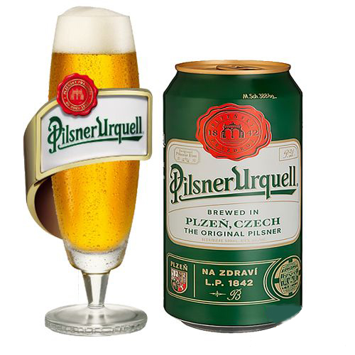 Bia Pilsner Urquell lon 330 ml