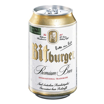 Bia Bitburger lon 330 ml