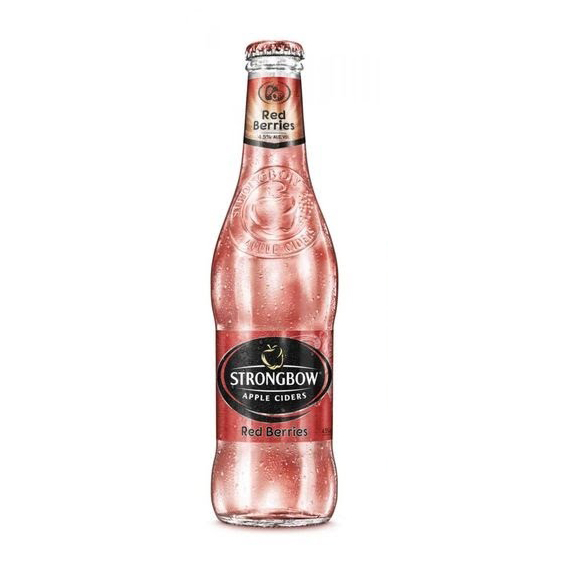 Strongbow Apppe Redberries - 24 chai 330 ml