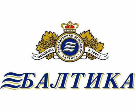 Logo của hãng bia Baltika