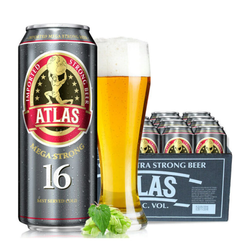 Bia Atlas Mega Strong 16%