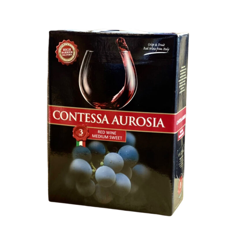 Vang ngọt Contessa Aurosia bịch 3 lít