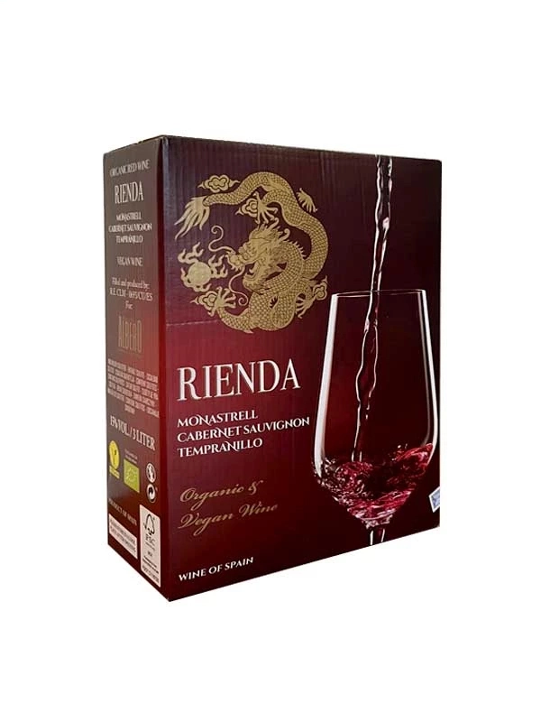 Vang Bịch Rienda Organic & Vegan Wine
